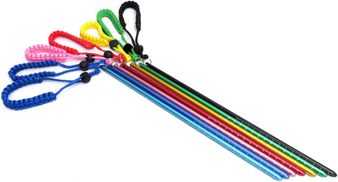 ZHORCIN Diving Stick, Aluminium Alloy Lobster Tickle Stick Pointer Rod with Measurement, Adjustable Lanyard and Bolt