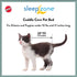 SPOT Sleep Zone Cuddle Cave Bed for Indoor Cats and Mini Dogs, Washable, Durable, Comfortable, Sage Color