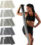 Resistance Bands Set for Working Out, Physical Therapy, Elastic Exercise Bands for Stretching, Yoga, Pilates, Home Gym