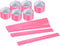 PATIKIL Reflective Arm Wrist Ankle Bands, High Visibility Safety Reflector Strips for Night Running Cycling