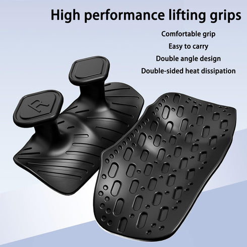 Monattrod Upgraded Weight Lifting Grips for Women & Men - Extra Large & Thick Non-Slip Gym Grips, Ergonomic Workout