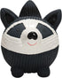 HuggleHounds Ruff-Tex Latex Ball Dog Toy - Heavy Duty Squeaky Ball for Small, Medium & Large Dogs
