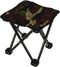 INOOMP Portable Folding Fishing Stool Camp Chair Camouflage Small Foldable Outdoor Seat