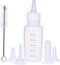 DoubleWood Pet Nursing Bottle Kits with Replacement Nipple for Newborn Kittens, Puppies, Rabbits