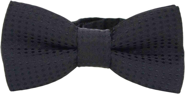 Dog or Cat Small Collar Bow Tie, Adjustable Puppy or Kitten Medium Neck Bowtie for Easter Wedding Birthday Gift (Black