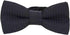Dog or Cat Small Collar Bow Tie, Adjustable Puppy or Kitten Medium Neck Bowtie for Easter Wedding Birthday Gift (Black