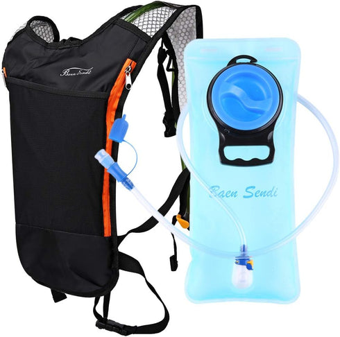 Hydration Pack with 2L Backpack Water Bladder, Great for Outdoor Sports like Running, Hiking, Camping, Cycling