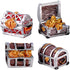 4Pcs Mini Treasure Chest Aquarium Decorations, Fun Fish Tank Air Decorations, Pearlescent Gift