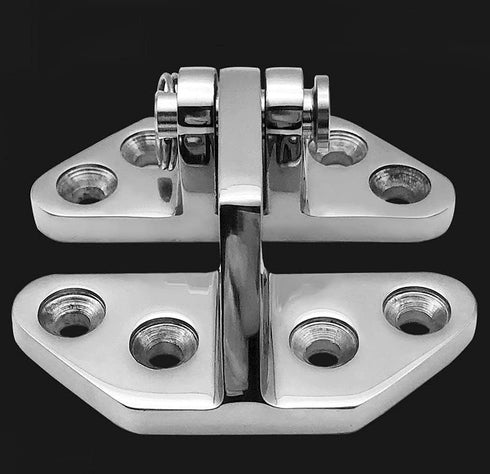 Heavy Duty Long Reach Marine Hatch Hinge 316 Stainless Steel with Removable Pin 2.75" x 2.6" (1PC)