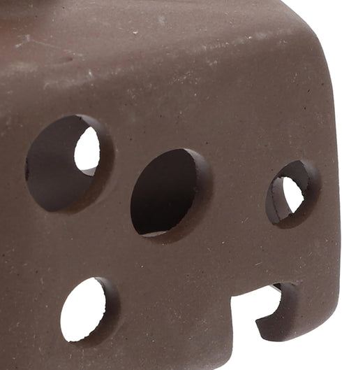 3pcs SOLUSTRE Aquarium Fish Cave Shelter with Multiple Holes Ceramic Betta Fish and Shrimp Hiding House for Breeding
