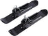 Generic Stroller Skis - Lightweight Easy Installation Scooter Sled, Winter Outdoor Downhill Flat