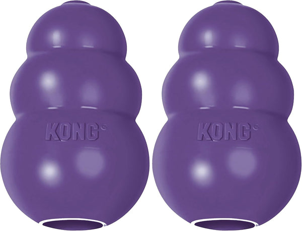 KONG Senior - Dog Toy with Gentle, Natural Rubber - Durable Dog