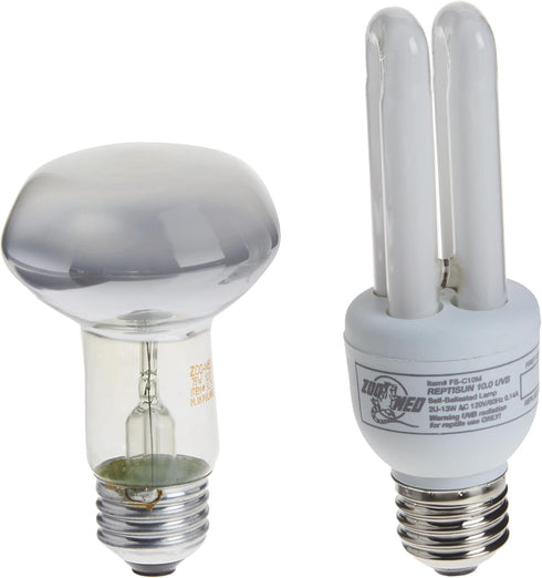 Zoo Med Bearded Dragon Lamp Combo Pack, Pack of 2 Bulbs
