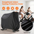AAOWEEY Strip,4 Stationary Bike Cover Waterproof OutdoorUpright Exercise Bike Cover with Air Vent,Waterproof Windproof
