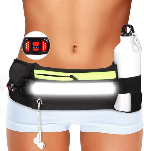 Running Light, 1000Lumens Running Belt Running Gear with 230Rechargeable Night Running Light