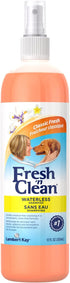 Pet-Ag Fresh ’n Clean Waterless Shampoo, Classic Fresh Scent, 12 oz, Rinse-Free Anti-Tangle Spray