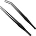 Aquarium Tweezers Extra Long 15 inches, Luxiv Stainless Steel Straight and Curved Tweezers for Fish Tank Plant Aquascape