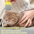 Fine Tooth Pet Comb - 3 Pack Tear Stain Remover for Dogs & Cats, Removes Fleas, Ticks, Dandruff, Tangles