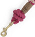 Red Ombre Pink Handmade Rope Leashes for Dogs Rope Dog Leash Rope Cute Dog Leash Braided Dog Leash Cotton Rope Leash for Small Dogs 5FT Organic Cotton