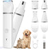 Veeconn Dog Clippers Grooming Kit Hair Clipper-Low Noise Paw Trimmer- Rechargeable -