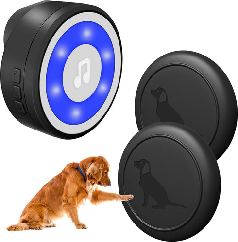 MYPIN Wireless Dog Doorbell, Dog Bells for Potty Training IP65 Waterproof Touch