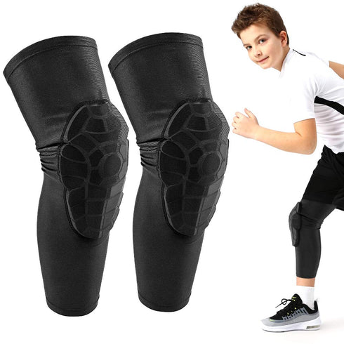 Knee Pads for Kids/Youth (Ages 5-15) - Shield Kneepads for Sports, Ideal for Basketball, Baseball, Football