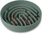 Coomazy Silicone Slow Feeder Bowls, Interactive Puzzle Toy for Dog Cat Food Training, Prevents Overeating (Dark Green,