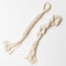 Natural Non-Toxic Cotton Rope Toys 2-Pack - Durable Eco-Friendly Interactive Dog Toy for Small and Medium Dogs