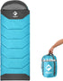 VILLEY Camping Sleeping Bag for Adults, Boys and Girls, Lightweight Compact Backpacking for Outdoor, Traveling, Hiking
