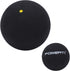 Single Dot Squash Ball, 37mm Beginner Rubber Squash Racket Ball for Competition Training