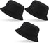 Zhanmai 3 Pcs XXL Bucket Hat | Oversize Fisherman Hats for Big Head, Unisex Travel Beach Hat