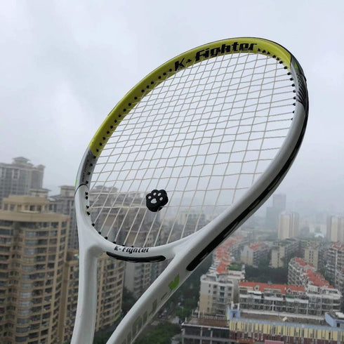 JJLFresheners Dairy Cattle Racket Vibration Tennis Accessories Shock Absorber Anti-Shock Cartoon Silicon