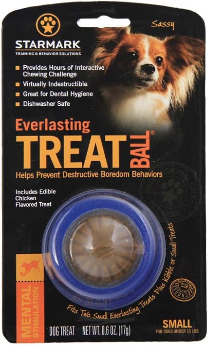Starmark Everlasting Treat Ball, Small, Includes 1 Treat