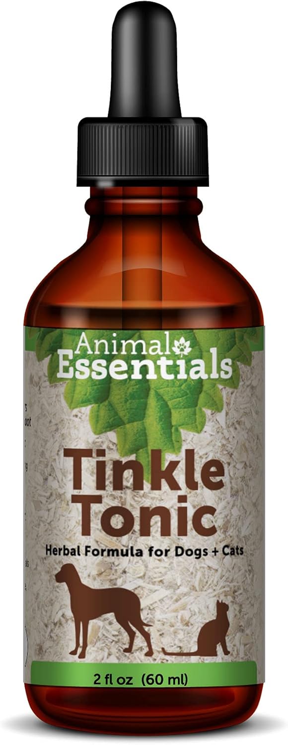 Animal Essentials Tinkle Tonic for Dogs & Cats, 2 Fl Oz, Urinary Tract Supplement