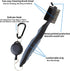 Lohas Creative 2 1 (2 Golf Club Brush and Golf Club Groove Cleaner in with Magnetic Keychain Oversized Golf Brush Head