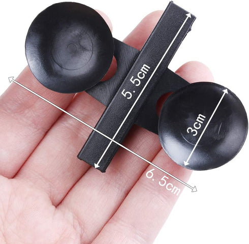 4 Pcs Aquarium Divider Tray, Plastic Grid Egg Crate Light Diffuser with 8 Pcs Sucker Clip (Black)