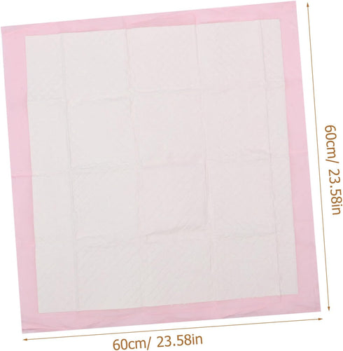 60x60cm 40 Yardwe Thickened PET Training Pads Large Pieces Water Absorbent Dog Diapers Leakproof Puppy Pads for Indoor