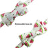 Cat Collar Breakaway with Bell and Accessories, Adjustable Printing Kitten Bowtie Collar for Kitty, 19 Colors