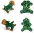 Dogs Clothes Small Pet Halloween Dinosaur Costume - Funny Apparel for Puppies (M)