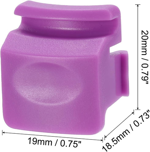 uxcell Replacement Button for 24oz 32oz Bottle, Non-BPA Water Bottle Lid Mouth Top Cap Push Switch Parts, for 19/24/25/32/40oz Stainless Steel Bottle Accessories, Purple