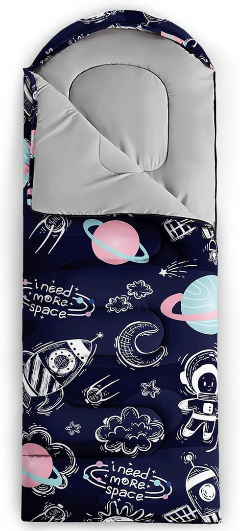 Sleeping Bags for Adults and Kids, Lightweight Waterproof Backpacking Camping Sleeping Bag for All Season