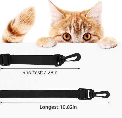 Reversible Pet Hammock for Cage - Soft Hanging Bed for Ferret, Kitten, Puppy, Cats, Small Dogs, Rabbits with Adjustable