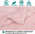 PetAmi Dog Blanket for Small Dogs, Pink Fluffy Soft Puppy Blanket, Sherpa Fleece Cat Blanket, Washable, Small 24x32