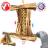 1547 Natural Helix Bonka Bird Toys, Cardboard Shredder Vine for Parrots, Parrotlets, Conures, and Cockatiels