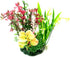 Set of Five Kinds of Artificial Plastic Aquarium Plants, 4 Inch Size.
