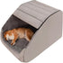 BXEBUI Extra Large Dog Bed House, 30D Memory Sponge, Cozy Dog House Indoor,