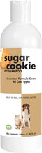 Sugar Cookie Pet Shampoo, 16 oz. for Dogs & Cats, Long-Lasting Odor Eliminator, Biodegradable & Non-Toxic