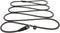8FT Slip Lead Dog Leash, 1/3” Strong Rope, Adjustable No-Pull Leash for Small and Medium Pets (Black)