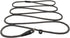 8FT Slip Lead Dog Leash, 1/3” Strong Rope, Adjustable No-Pull Leash for Small and Medium Pets (Black)