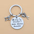 LQRI Dog Groomer Gift Keychain I Make Bitches Beautiful Hair Stylist Pet Grooming Jewelry